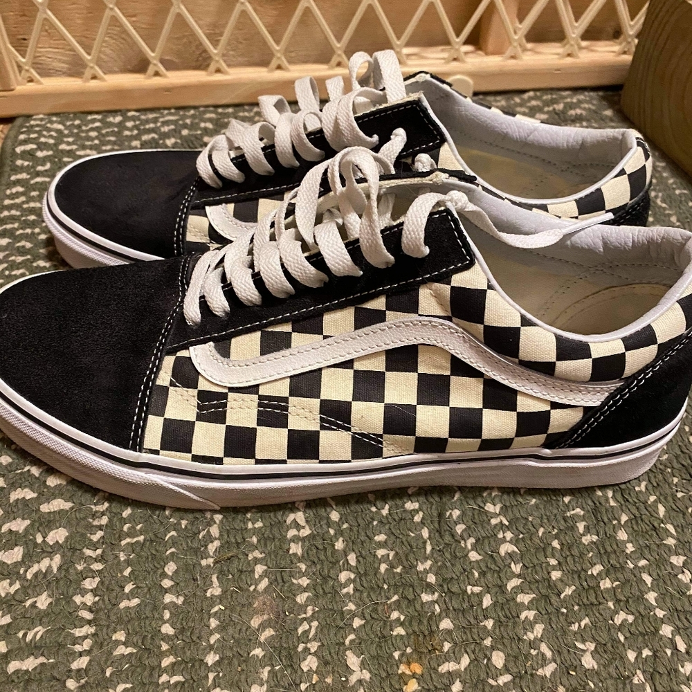 Checkered vans